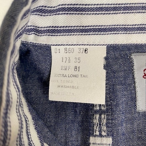 Kenny Rogers Western Shirt Long Sleeve Patterned Cowboy Rodeo Size 17 1/2 35 - Picture 3 of 10